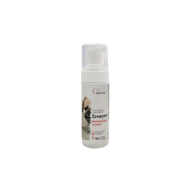 Over Zoo, Hypoallergenic Shampoo dla psów i kotów, 250 ml