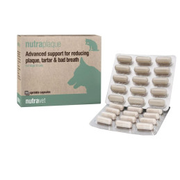 NutraPlaque na zęby dla psów i kotów, 120 tab.