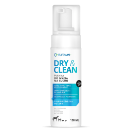 Eurowet Dry&Clean Pianka Mycie na Sucho 150 ml