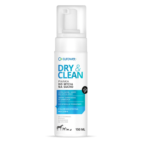 Eurowet Dry&Clean Pianka Mycie na Sucho 150 ml