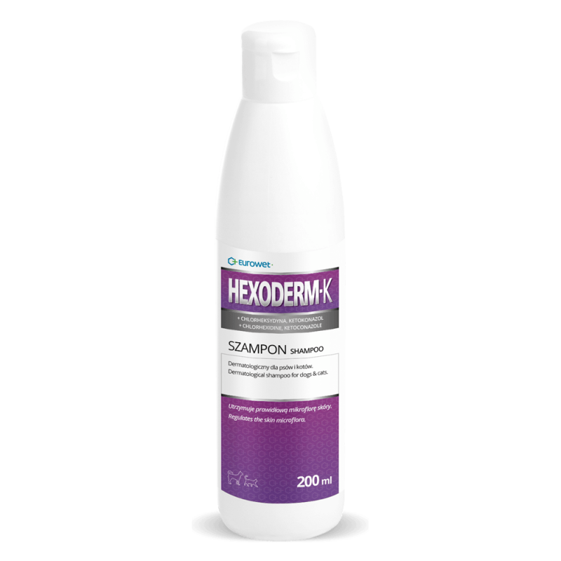 Eurowet Hexoderm-K  Szampon butelka