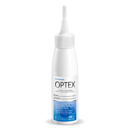 Eurowet OPTEX, płyn do przemywania oczu dla psa i kota, 100 ml