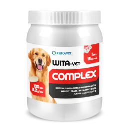 Eurowet Wita-vet CA/P2, 3,2 g, 100 tabl.