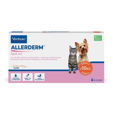 Virbac, Allerderm dla psów i kotów do 10 kg