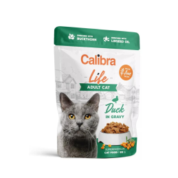 Calibra life, kot, kaczka, saszetka 85 g