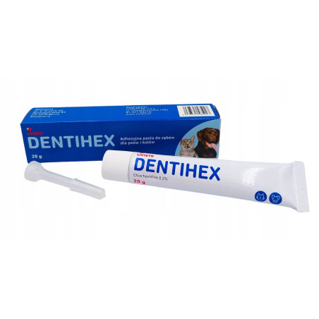 Livisto,  Dentihex ,  20 g , pasta do zębów dla psów i kotów