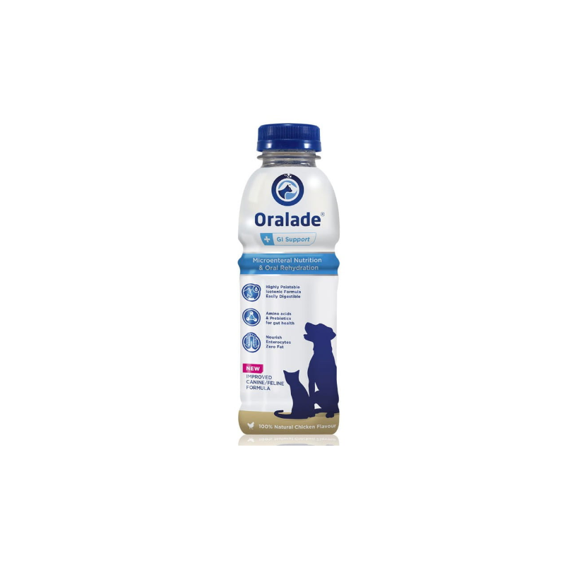 Livisto, Oralade GI Support, 500 ml , elektrolity z probiotykiem dla psów i kotów