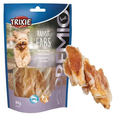 Trixe, PREMIO Rabbit Ears, królik, 80 g