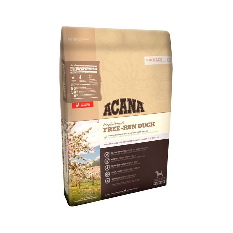 Sucha karma dla psa, Acana Free-Run Duck, 11.4 kg