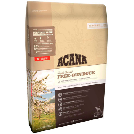 Sucha karma dla psa, Acana Free-Run Duck, 11.4 kg