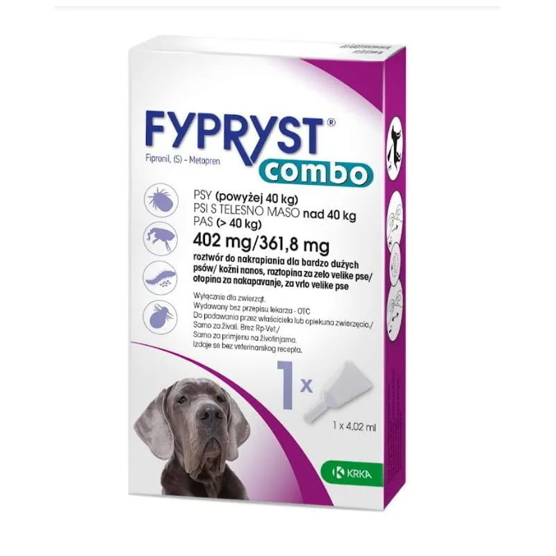 KRKA, Fypryst combo 40 - 60 kg