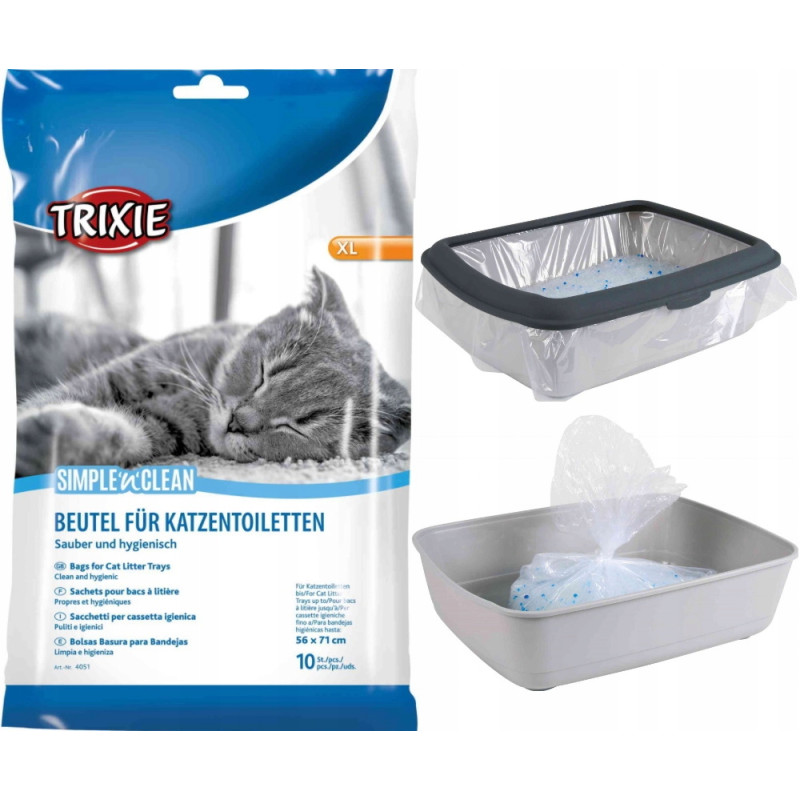 Trixie, Worki foliowe do kuwety, rozmiar XL