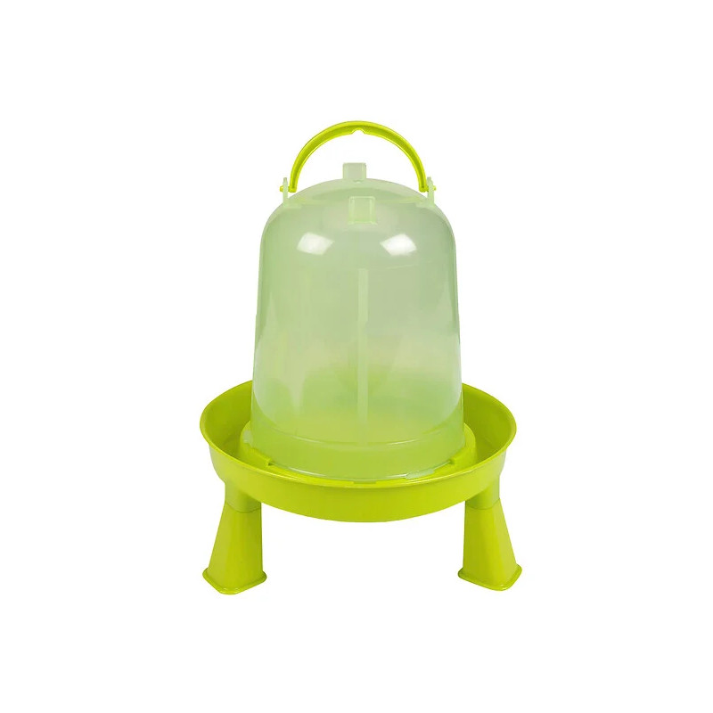 Poidło dla drobiu, z nóżkami, 3 l, pistacjowy / zielony