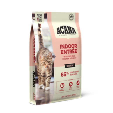 Acana, Indoor Entrée, 4.5 kg , sucha karma dla kotów domowych