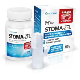 Eurowet, Stoma-Żel, pasta mięsna dla psa i kota, 50 g