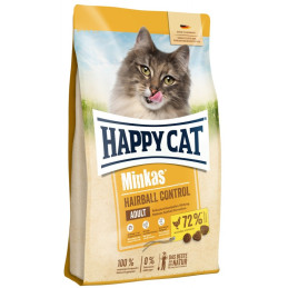 Happy Cat, MINKAS Hairball Control, drób 4 kg