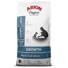 Arion Original Growth Puppy, duże rasy, łosoś, 2 kg