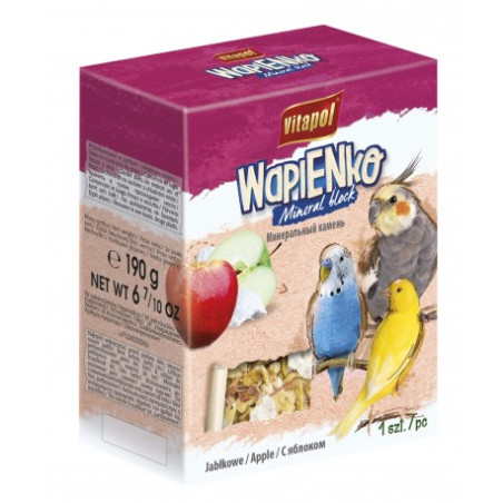 Vitapol, kostka wapienna dla ptaków, jabłkowa, XL