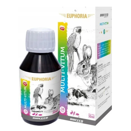 Biofeed MULTI-VITUM EGZO 30 ml preparat witaminowy dla zwierząt egzotycznych