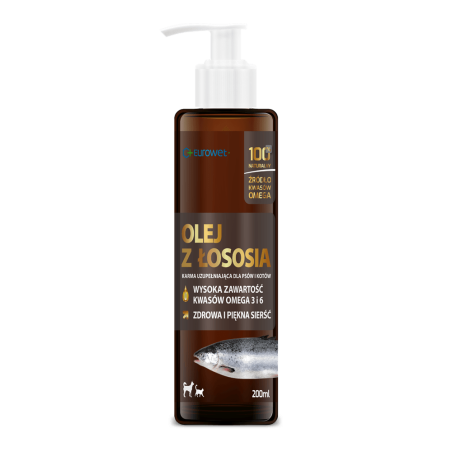 Eurowet Olej z łososia 200ml