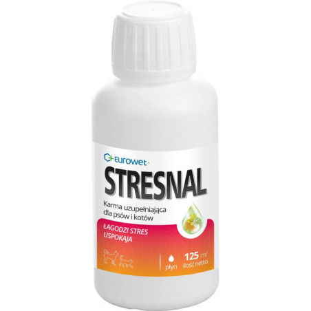 EUROWET Stresnal 125ml dla psów i kotów