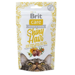 Brit Care, Cat snack, Shiny Hair 50 g Cat Functional