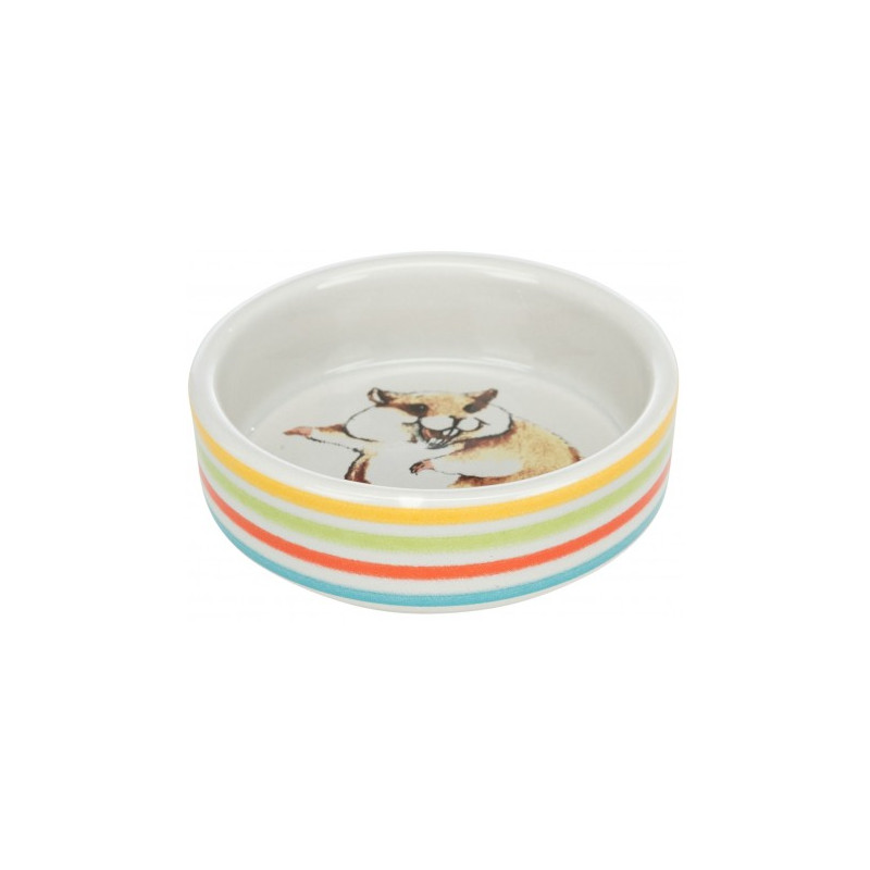 Trixie, MISKA CERAMICZNA DLA CHOMIKA 80ml / 8 cm TX-60801