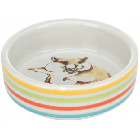 Trixie, MISKA CERAMICZNA DLA CHOMIKA 80ml / 8 cm TX-60801