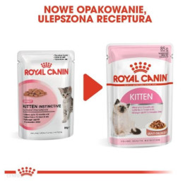 Kitten Instinctive, dla kociąt od 4 do 12 miesiąca, saszetka 85 g pełnoporcjowa karma mokra