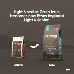 Naturea Regional LIght&Senior dla psów 1,6kg