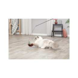 Trixie, wędka z myszką i piórkiem TX-45618
