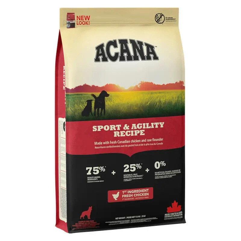 Acana, Sport&Agility Recipe 17kg