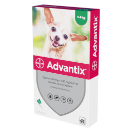 Advantix spot-on, dla psa do 4kg 4 pipetki/op