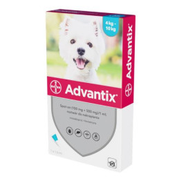 Advantix, spot-on 4-10kg 1 pipetka/op