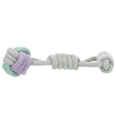 Trixie junior, piłka sznurowa z uchwytem, dla psa, 6 / 23 cm