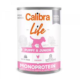Calibra Dog Life Puppy&Junior Chicken with Rice, 400 g