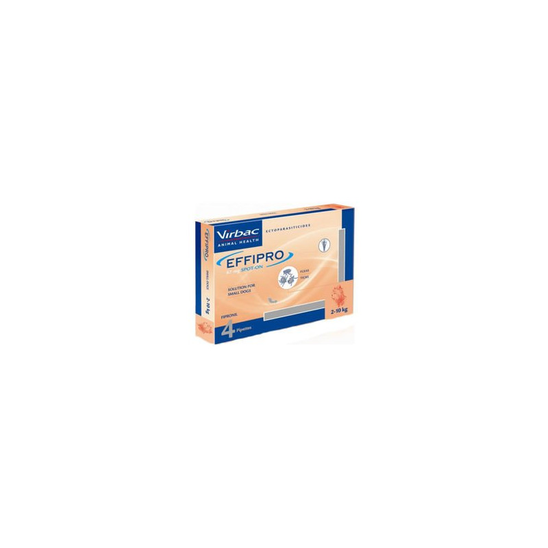 Virbac, EFFIPRO spot-on dla psów ras małych, 2-10 kg, 67 mg