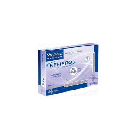 Virbac, EFFIPRO spot-on dla psów ras średnich, 10-20 kg, 134 mg