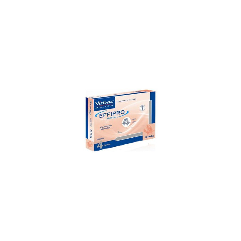 Virbac, EFFIPRO spot-on dla psów ras dużych, 20-40 kg, 268 mg