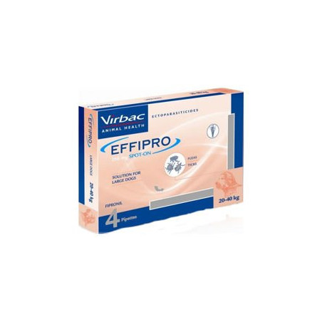 Virbac, EFFIPRO spot-on dla psów ras dużych, 20-40 kg, 268 mg