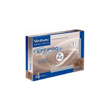 Virbac, EFFIPRO spot-on dla psów ras olbrzymich, 40-60 kg, 402 mg