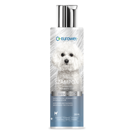 Eurowet, Szampon do białej sierści, 200 ml