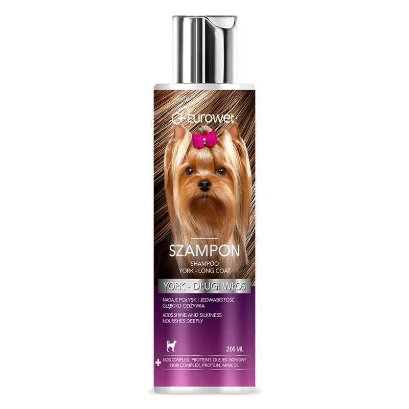 Eurowet, szampon dla Yorka, długi włos, 200 ml