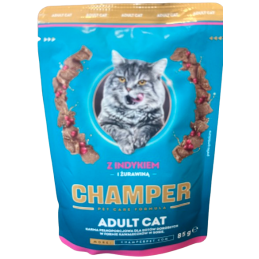 Champer, kot, indyk z żurwainą, saszetka 85 g