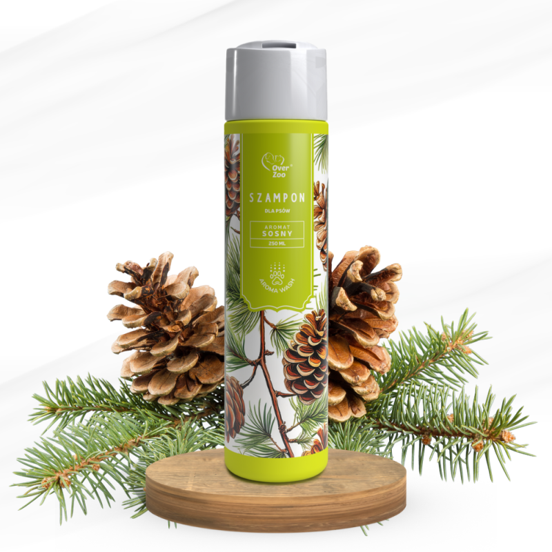 Over Zoo, Szampon dla psów Aroma Wash, Sosna, 250 ml
