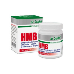 Dr Seidel, HMB preparat odżywczy dla psów i kotów, 36 tabl