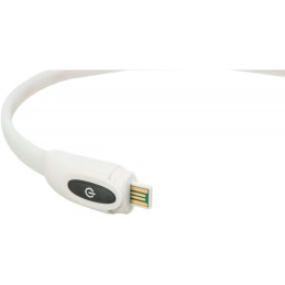 Trixie, Obroża święcąca USB, wielokolorowa, silikon, XS–XL: 65 cm