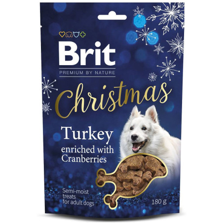 BRIT PREMIUM DOG SNACK CHRISTMAS SEMI-MOIST 180g