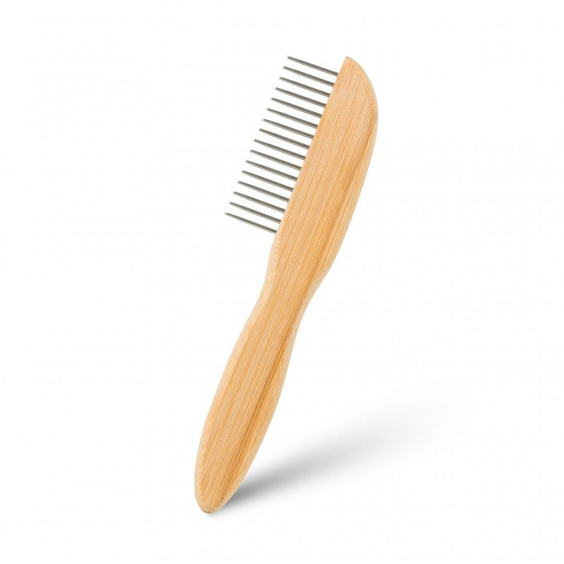 Barry King, Grzebień dla zwierząt z bambusową rączką (6,5 x 21,5 cm) BK-14051