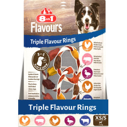8in1 FLAVOURS Triple Flavour Rings XS/S